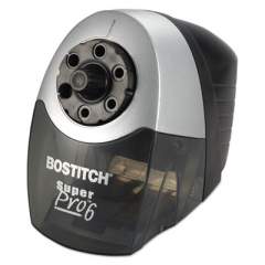 Bostitch Super Pro 6 Commercial Electric Pencil Sharpener, AC-Powered, 6.13 x 10.69 x 9, Gray/Black (EPS12HC)