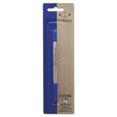 Refill for Parker Roller Ball Pens, Medium Conical Tip, Blue Ink (1950324)
