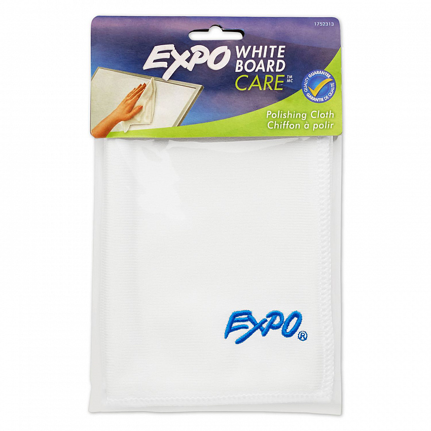 Microfiber Cleaning Cloth, 1-Ply, 12 x 12, Unscented, White (1752313)