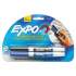 EXPO Magnetic Clip Eraser, Fine Bullet Tip, Assorted Colors, 2/Pack (1802768)