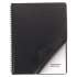 GBC Leather Look Presentation Covers for Binding Systems, 11.25 x 8.75, Black, 100 Sets/Box (2000712)