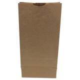General Grocery Paper Bags, 50 lbs Capacity, #10, 6.31"w x 4.19"d x 13.38"h, Kraft, 500 Bags (GH10500)