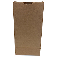 Grocery Paper Bags, 10# Size, Heavy-Duty, 50# Basis Weight, 7" x 4.38" x 13.75", Kraft, 500/Bundle (GH10500)
