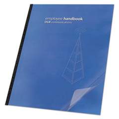 GBC Clear View Presentation Binding System Cover, 11.25 x 8.75, Clear, 25/Pack (2001036)