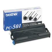Brother PC-501 Thermal Transfer Print Cartridge, 150 Page-Yield, Black