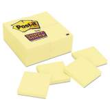 Post-it Notes Super Sticky Canary Yellow Note Pads, 3 x 3, 90-Sheet, 24/Pack (65424SSCY)