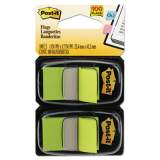 Post-it Flags Standard Page Flags in Dispenser, Bright Green, 100 Flags/Dispenser (680BG2)