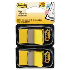 Post-it Flags Standard Page Flags in Dispenser, Yellow, 100 Flags/Dispenser (680YW2)