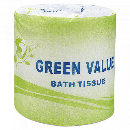Standard Bath Tissue, Septic Safe, 2-Ply, White, 420 Sheets/Roll, 96 Rolls/Carton (TP002)