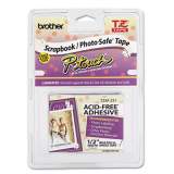 Brother P-Touch TZ Photo-Safe Tape Cartridge for P-Touch Labelers, 0.47" x 26.2 ft, Black on White (TZEAF231)