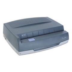 Swingline 50-Sheet 350MD Electric Three-Hole Punch, 9/32" Holes, Gray (9800350)