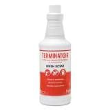 Fresh Products Terminator All-Purpose Cleaner/Deodorizer with (2) Trigger Sprayers, 32 oz Bottles, 12/Carton (1232TNCT)