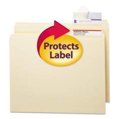 Smead Seal and View File Folder Label Protector, Clear Laminate, 3-1/2x1-11/16, 100/Pack (67600)