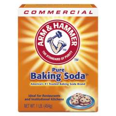 Arm & Hammer Baking Soda, 1 lb Box, 24/Carton (3320084104)