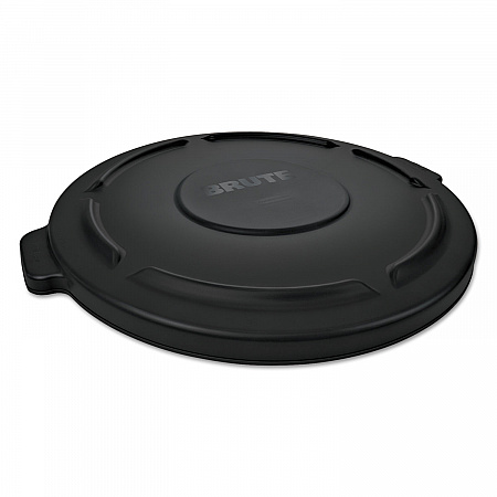 BRUTE Self-Draining Flat Top Lids for 55 gal Round BRUTE Containers, 27.64