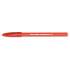 Paper Mate ComfortMate Ultra Ballpoint Pen, Stick, Medium 1 mm, Red Ink, Red Barrel, Dozen (6120187)