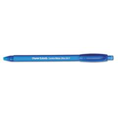 Paper Mate ComfortMate Ultra Ballpoint Pen, Retractable, Fine 0.8 mm, Blue Ink, Blue Barrel, Dozen (6360187)
