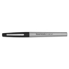 Paper Mate Flair Felt Tip Porous Point Pen, Stick, Extra-Fine 0.4 mm, Black Ink, Black Barrel, Dozen (8330152)