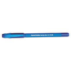 Paper Mate FlexGrip Ultra Ballpoint Pen, Stick, Medium 1 mm, Blue Ink, Blue Barrel, Dozen (9610131)