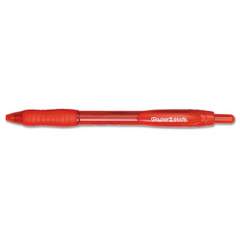 Paper Mate Profile Ballpoint Pen, Retractable, Bold 1.4 mm, Red Ink, Red Barrel, Dozen (89467)