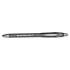 Paper Mate FlexGrip Elite Ballpoint Pen, Retractable, Fine 0.8 mm, Black Ink, Black Barrel, Dozen (85582)