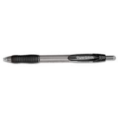 Paper Mate Profile Ballpoint Pen, Retractable, Bold 1.4 mm, Black Ink, Black Barrel, Dozen (89465)