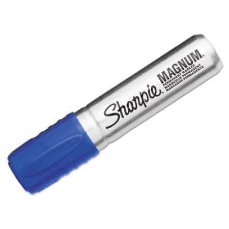 Sharpie Magnum Permanent Marker, Broad Chisel Tip, Blue (44003)