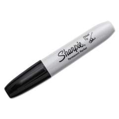 Sharpie Chisel Tip Permanent Marker, Medium Chisel Tip, Black, 4/Pack (38264PP)