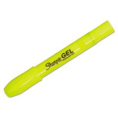 Sharpie Gel Highlighters, Fluorescent Yellow Ink, Bullet Tip, Yellow Barrel (1780478)