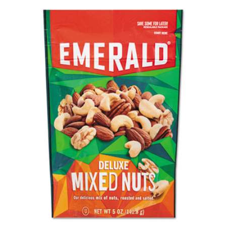 Emerald Deluxe Mixed Nuts, 5 oz Pack, 6/Carton (53664)