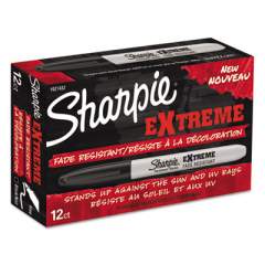 Sharpie Extreme Marker, Fine Bullet Tip, Black, Dozen (1927432)