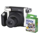 Fujifilm Instax Wide 300 Camera Bundle, 16 MP, Auto Focus, Black (600015500)