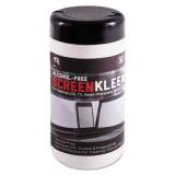 Read Right ScreenKleen Monitor Screen Wet Wipes, Cloth, 5 1/4 x 5 3/4, 50/Tub (RR1491)