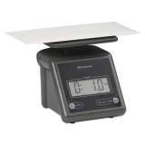 Brecknell Electronic Postal Scale, 7 lb Capacity, 5 1/2 x 5 1/5 Platform, Gray (PS7)