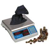 Brecknell Electronic 60 lb Coin and Parts Counting Scale, 11 1/2 x 8 3/4, Gray (B140)