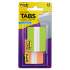 Post-it Tabs Tabs, 1/5-Cut Tabs, Assorted Colors, 2" Wide, 44/Pack (6862GO)