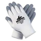 MCR Safety Ultra Tech Foam Seamless Nylon Knit Gloves, X-Large, White/Gray, Dozen (9674XLDZ)