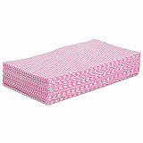 Foodservice Wipers, 12 x 21, Pink/White, 200/Carton (N8140)