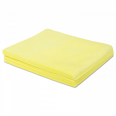 Dust Cloths, 18 x 24, Yellow, 50/Bag, 10 Bags/Carton (DSMFPY)