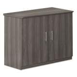 Safco Medina Series Storage Cabinet, 36w x 20d x 29 1/2h, Gray Steel (MSCLGS)