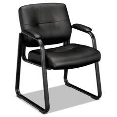 HON VL690 Series Guest Chair, 24.75" x 26" x 33.5", Black (VL693SB11)