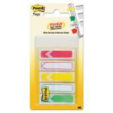 Post-it Flags Arrow 1/2" Prioritization Page Flags, Red/Yellow/Green, 100/Pack (684ARRRYG)