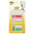 Post-it Flags Arrow 1/2" Prioritization Page Flags, Red/Yellow/Green, 100/Pack (684ARRRYG)