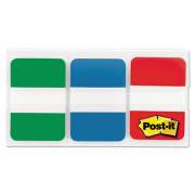 Post-it Tabs 1" Tabs, 1/5-Cut Tabs, Assorted Primary Colors, 1" Wide, 66/Pack (686GBR)