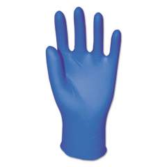 Boardwalk Disposable Powder-Free Nitrile Gloves, Medium, Blue, 5 mil, 100/Box (395MBX)
