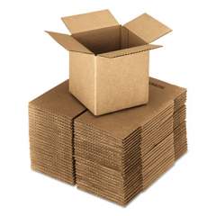 General Supply Cubed Fixed-Depth Shipping Boxes, Regular Slotted Container (RSC), 18" x 18" x 18", Brown Kraft, 20/Bundle (181818)