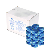 Drop-In Tank Non-Para Cleaner Block, Unscented, Blue, 24/Box (24DIF)