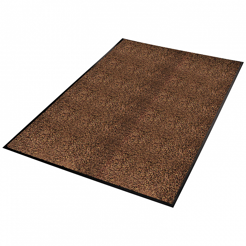 Platinum Series Walk-Off Indoor Wiper Mat, Rectangular, Brown Carpeted Surface, 36" x 60" (94030550)