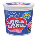 Dubble Bubble Bubble Gum, Original Pink, 300/Tub (16403)