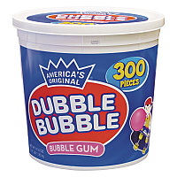 Bubble Gum, Original Pink, 300/Tub (16403)
